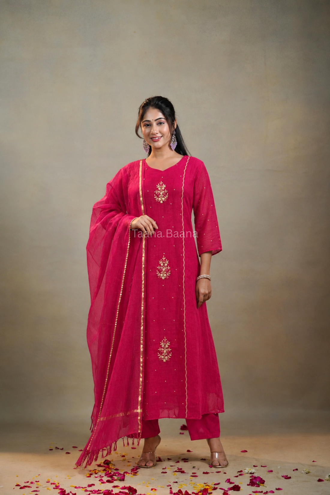 Dupatta Pant Set