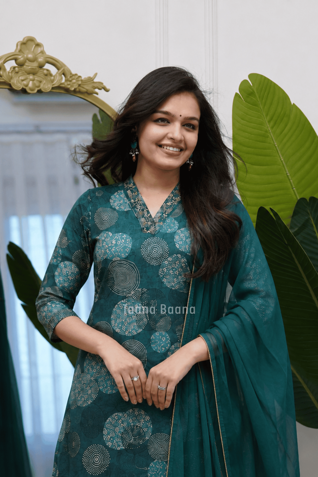 Dupatta Pant Set