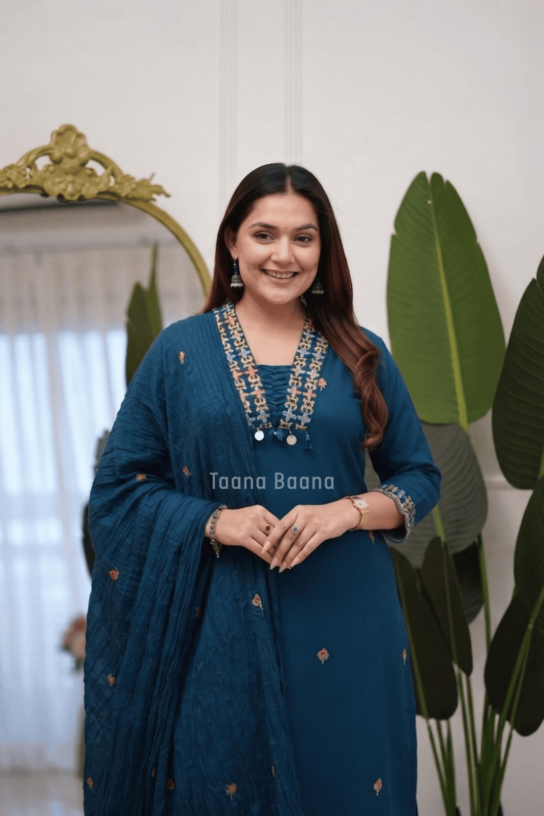 Dupatta Pant Set