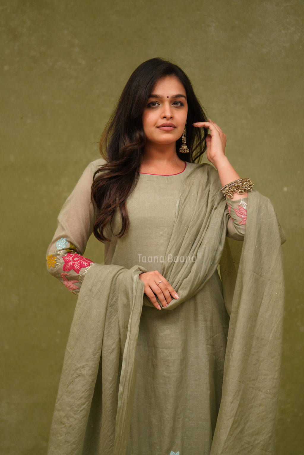 Dupatta Pant Set