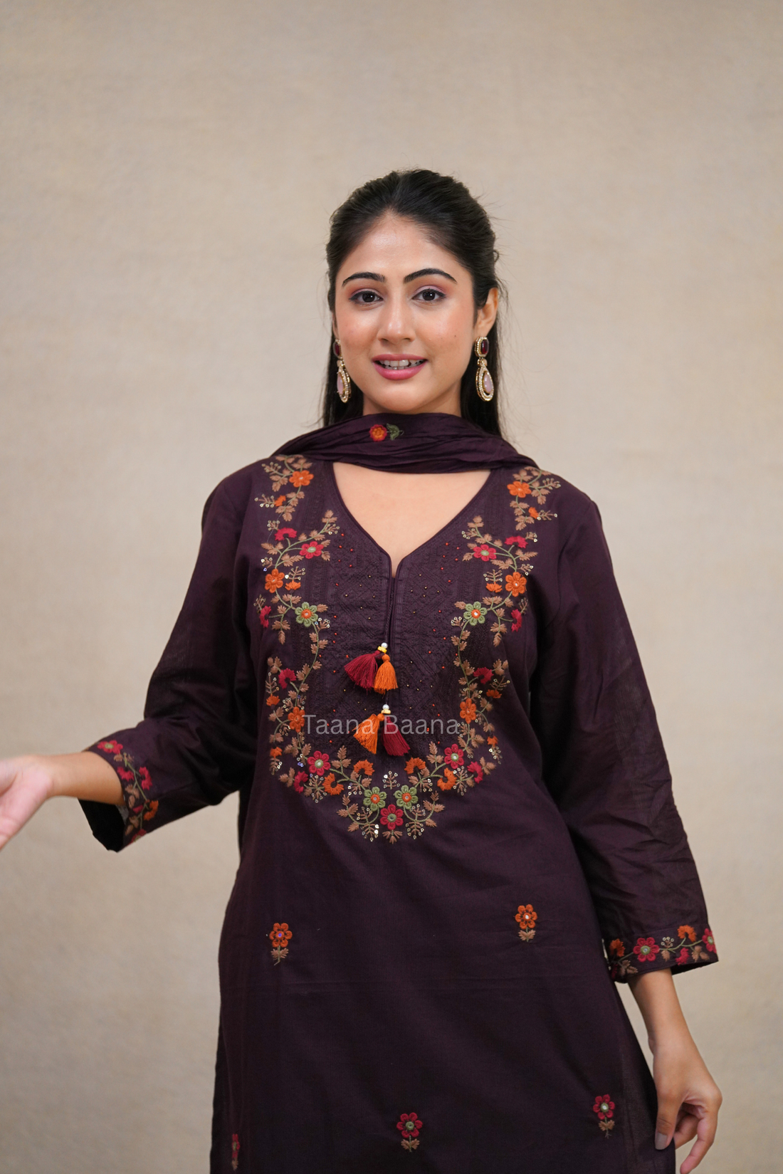 Dupatta Pant Set