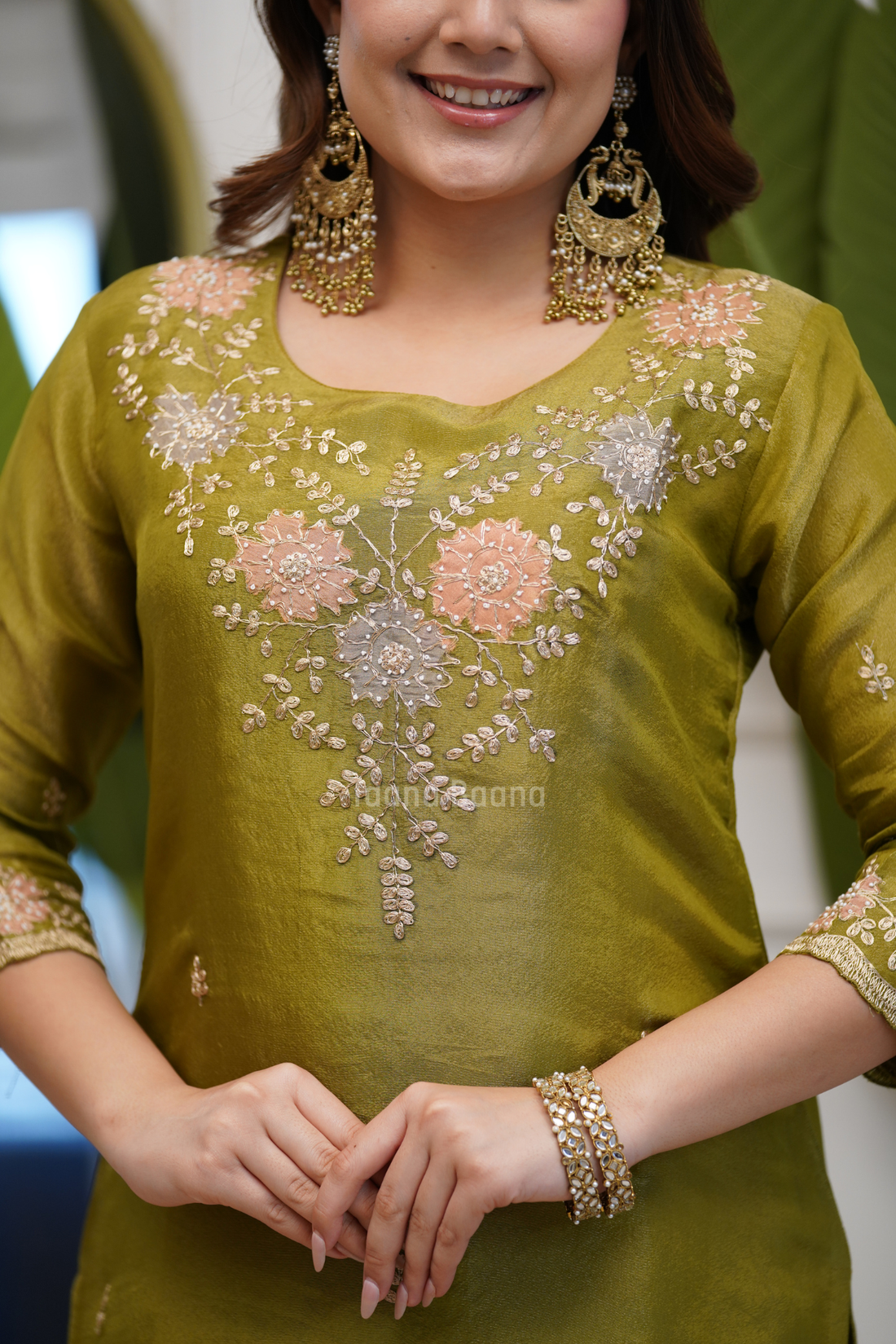 Dupatta Plazo Set
