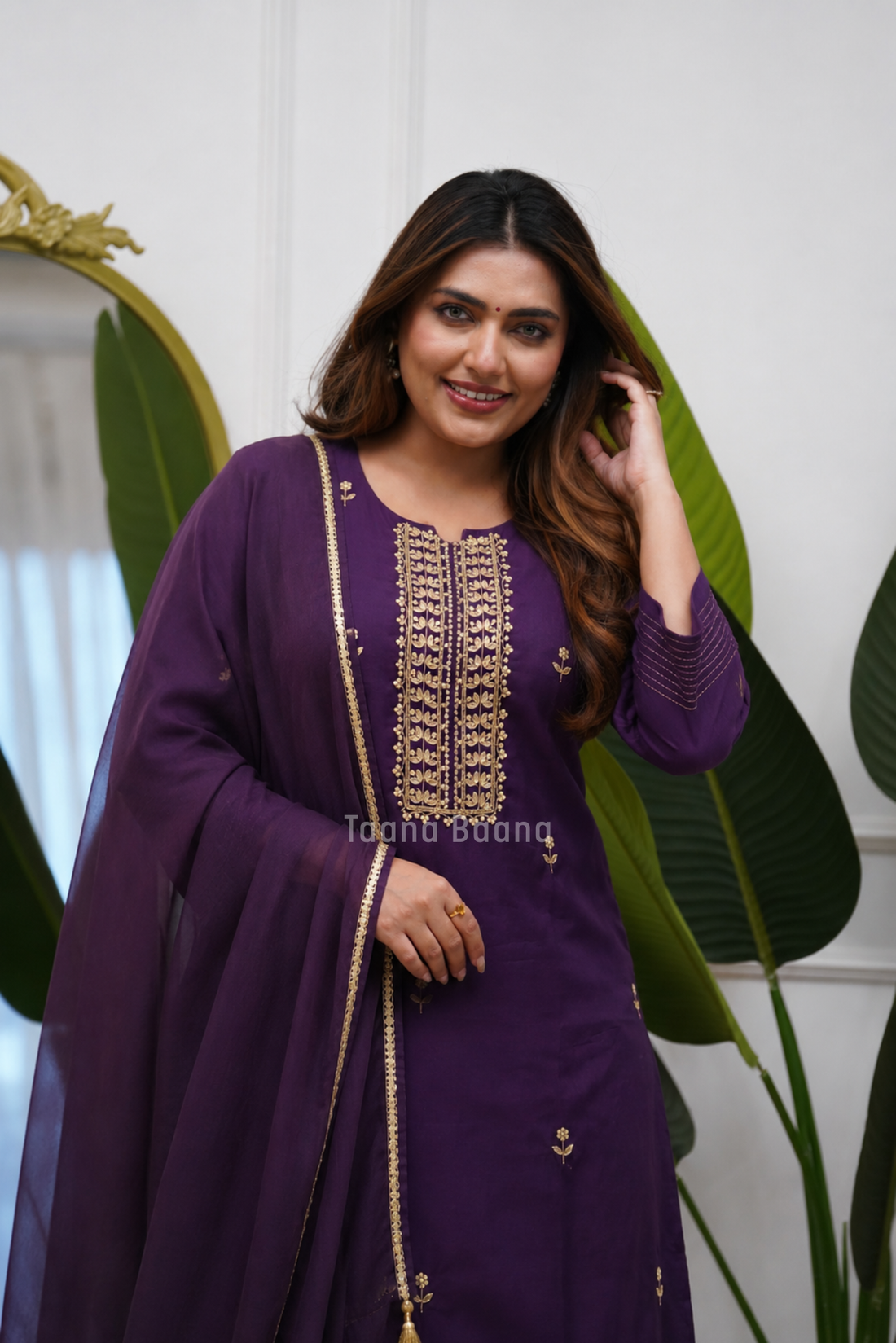 Dupatta Pant Set