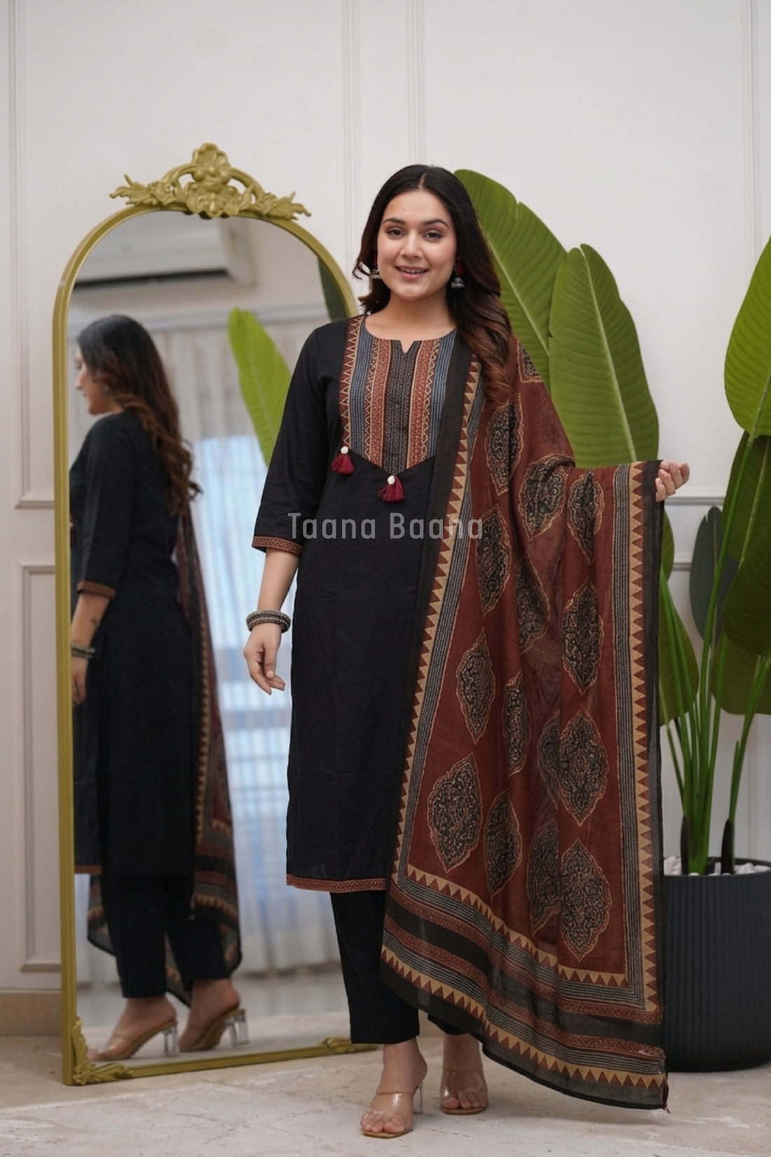 Dupatta Pant Set