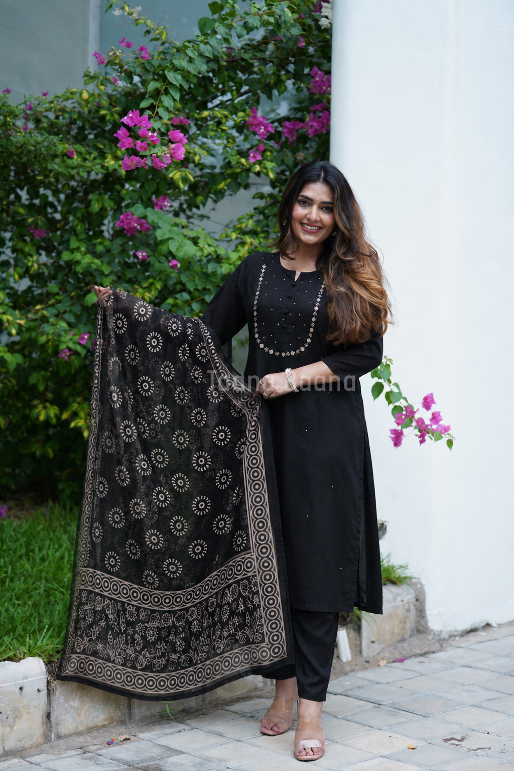 Dupatta Pant Set