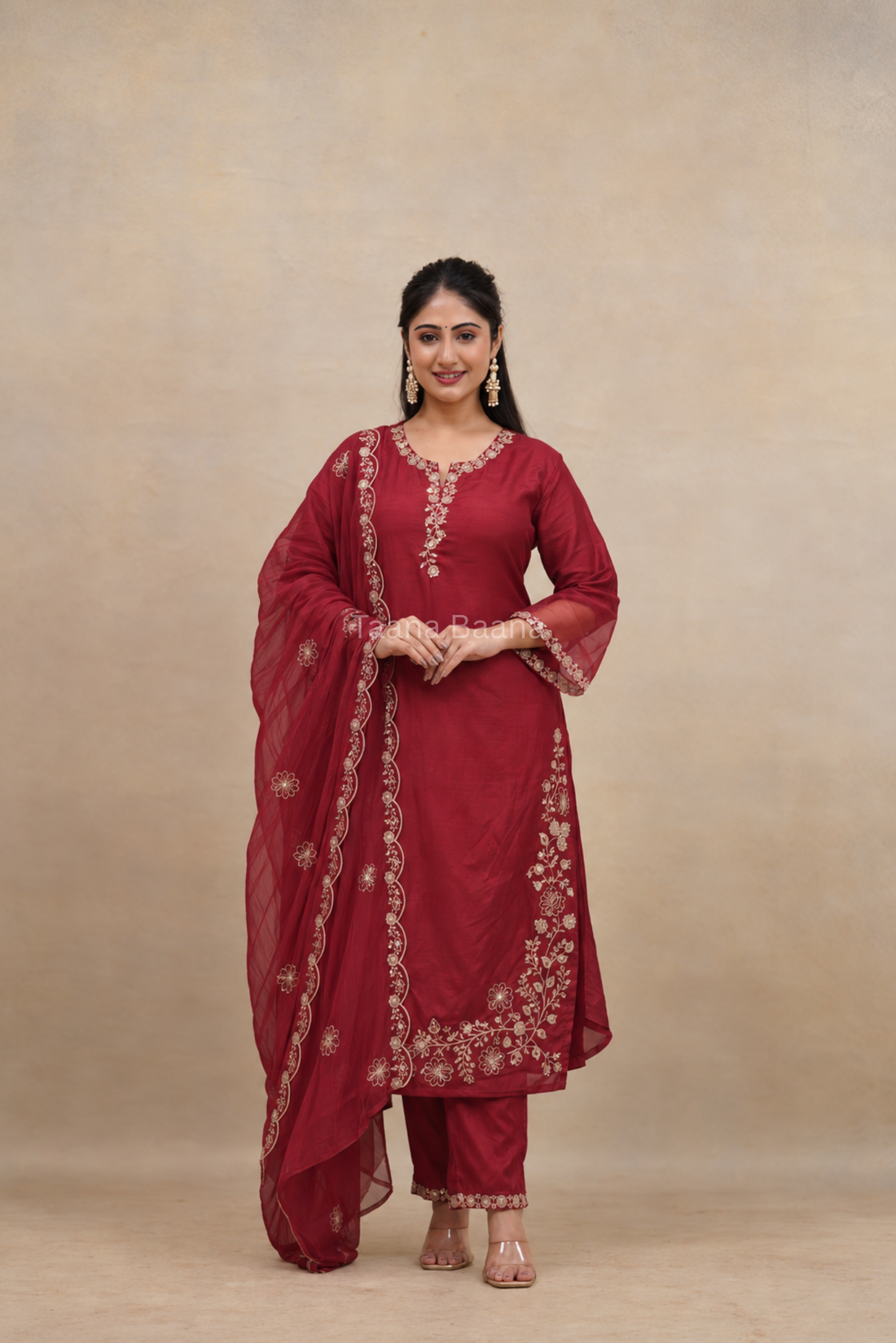 Dupatta Pant Set