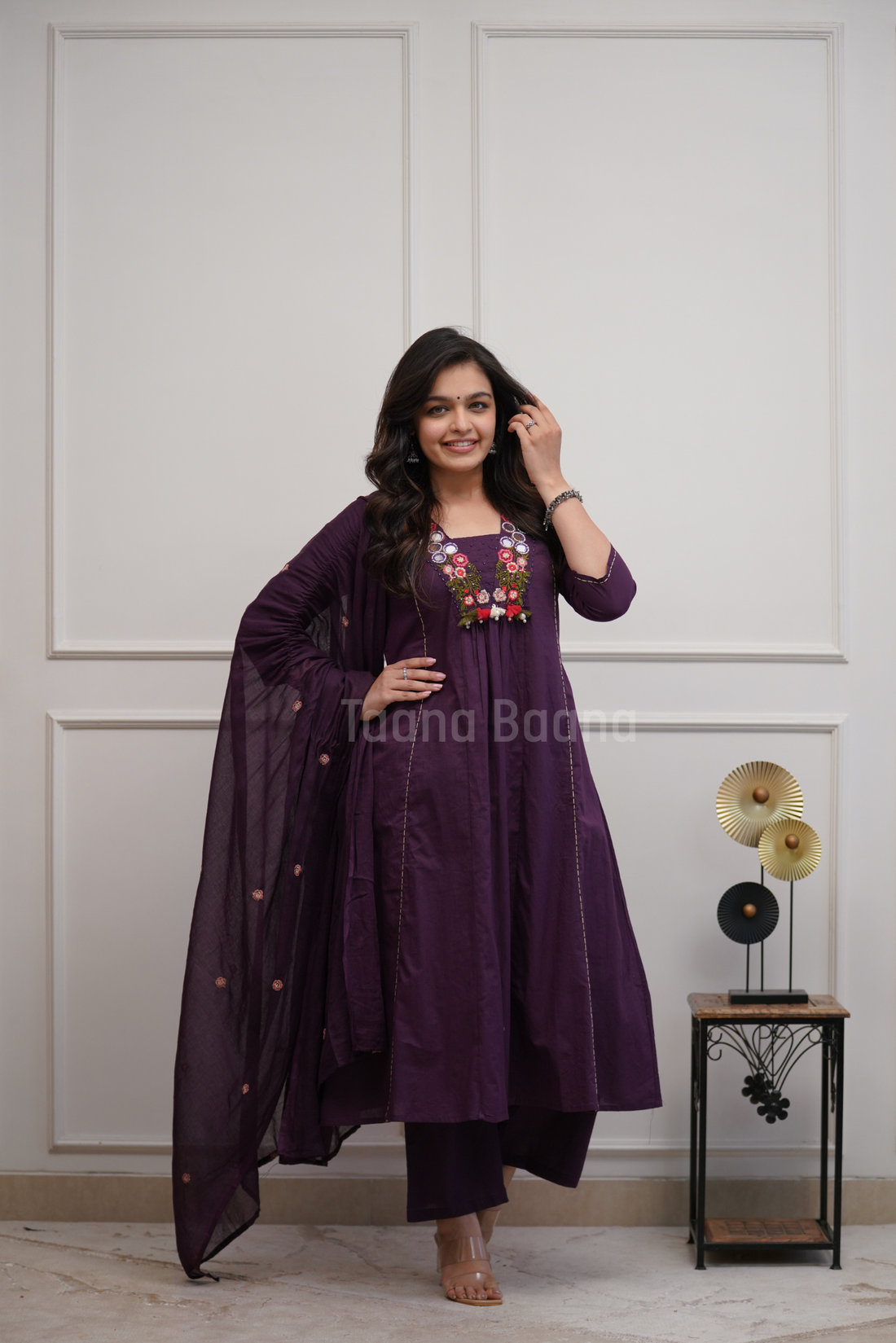 Dupatta Pant Set