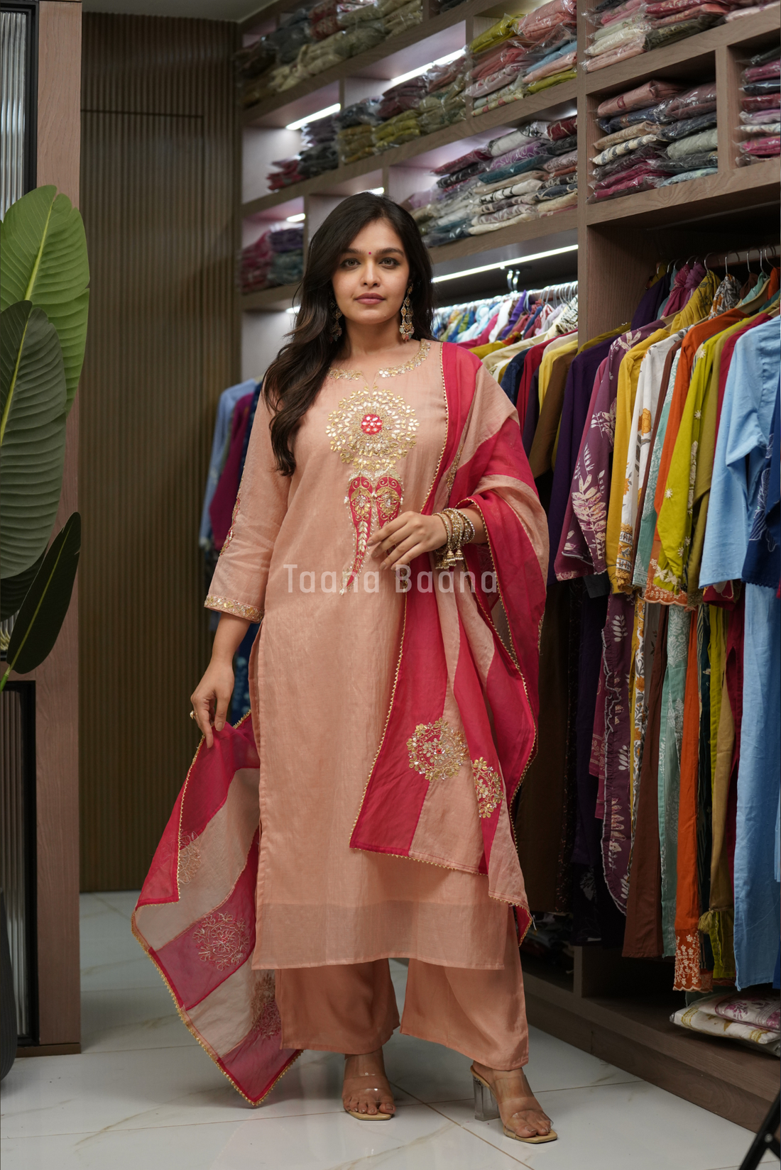 Dupatta Pant Set