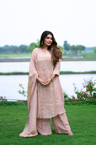 Dupatta Plazo Set