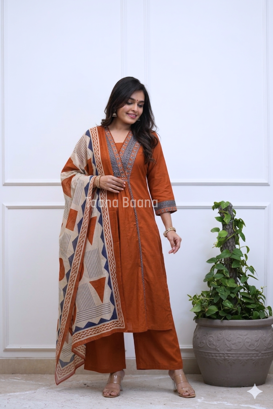 Dupatta Pant Set