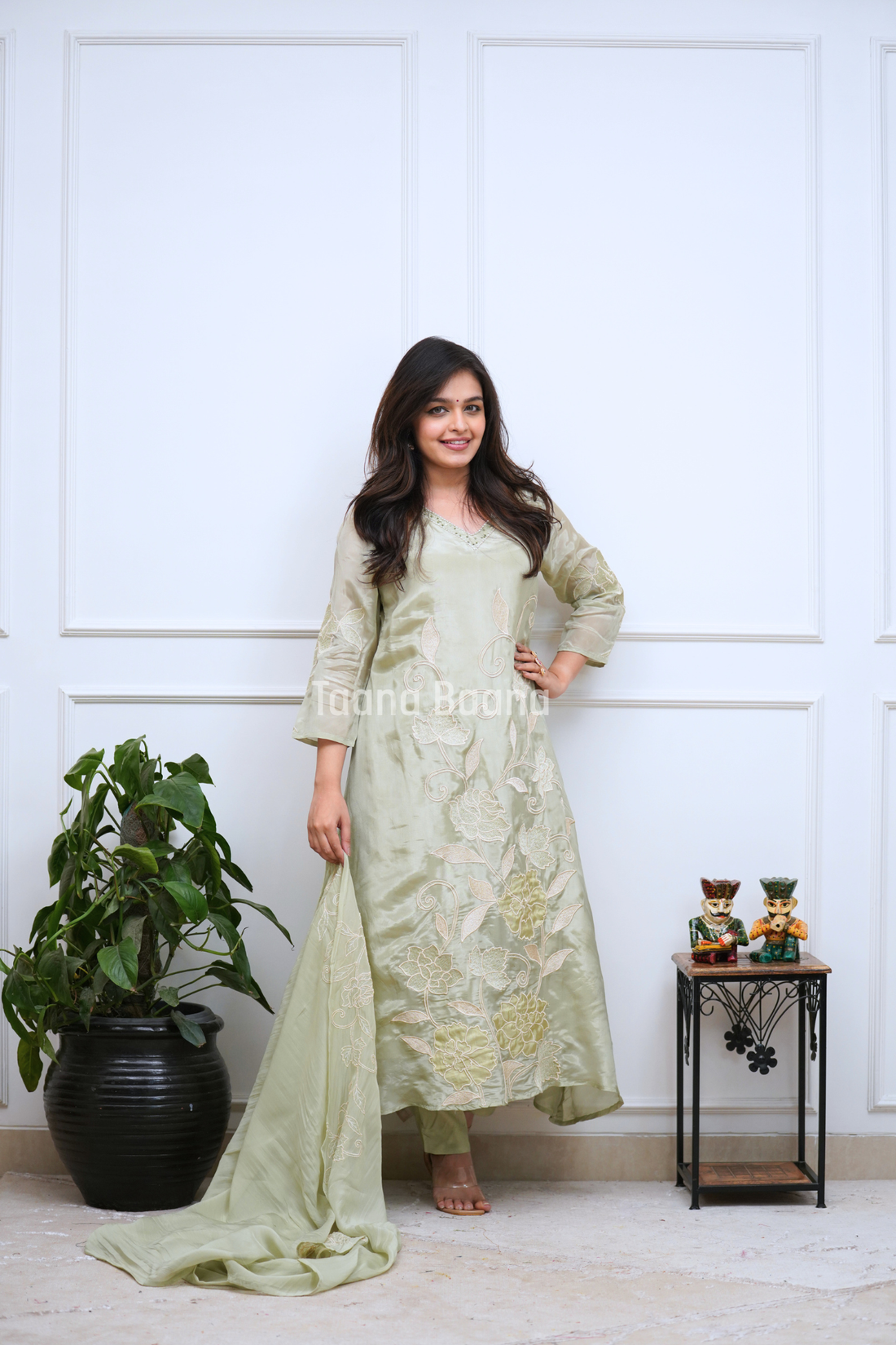 Dupatta Pant Set