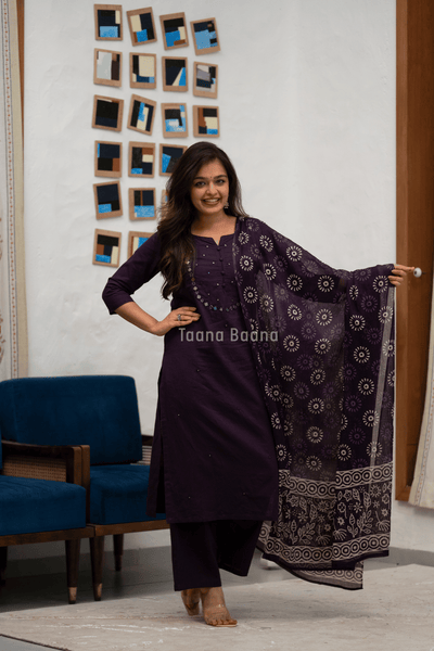 Dupatta Pant Set
