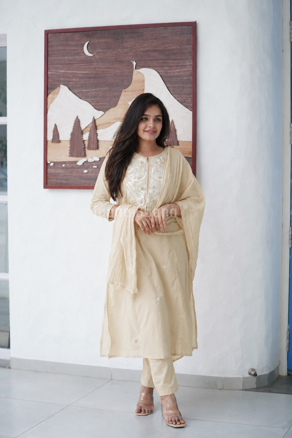 Dupatta Pant Set