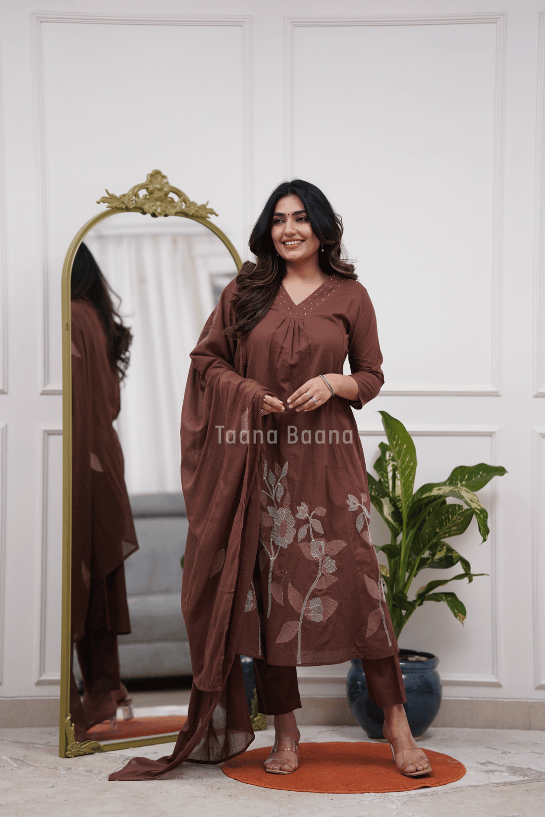 Dupatta Pant Set