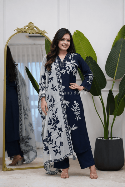 Dupatta Pant Set