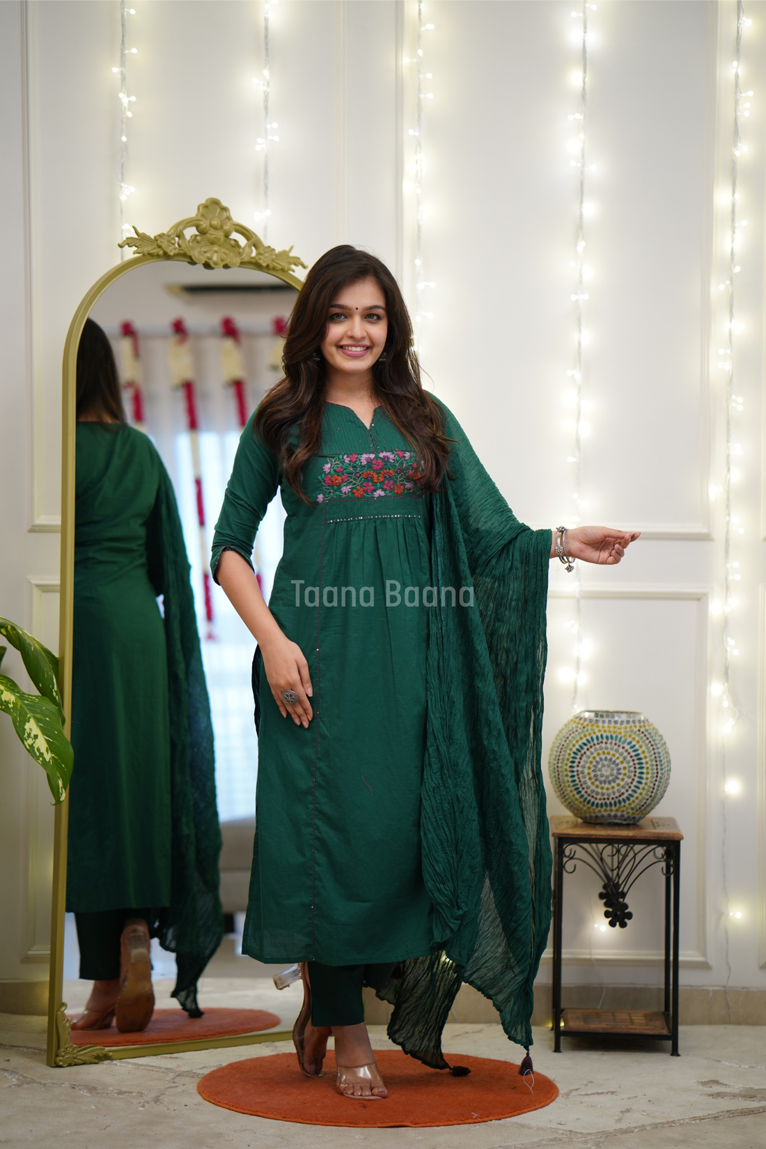 Dupatta Pant Set