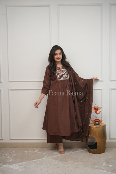 Dupatta Pant Set