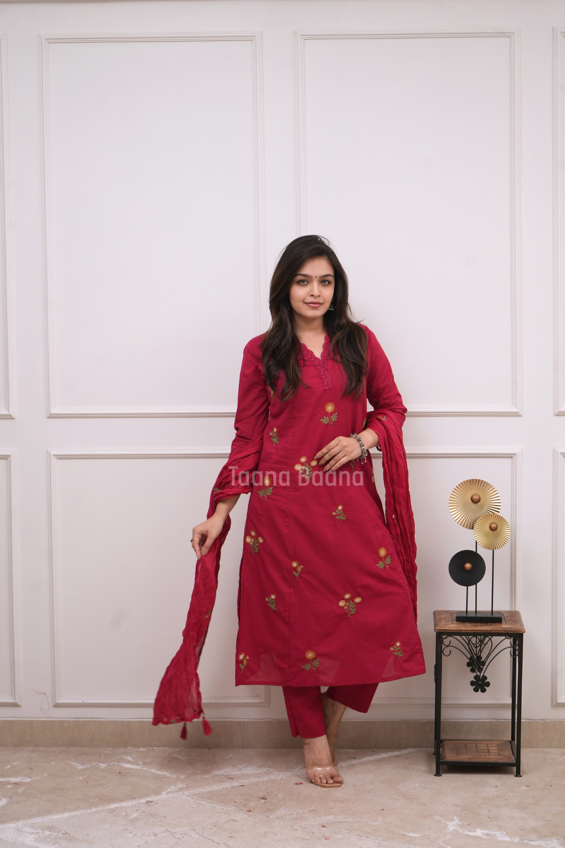 Dupatta Pant Set