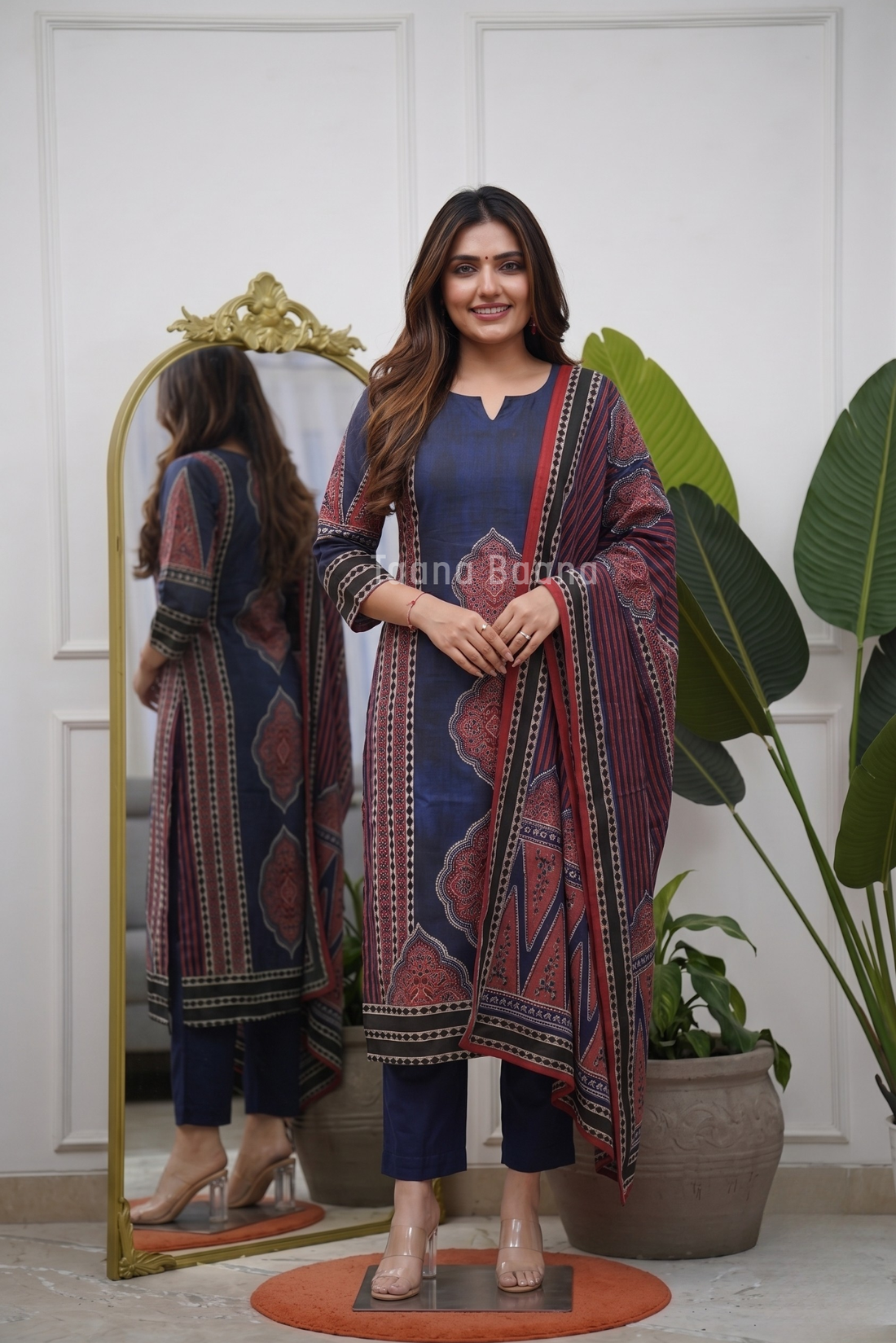 Dupatta Pant Set