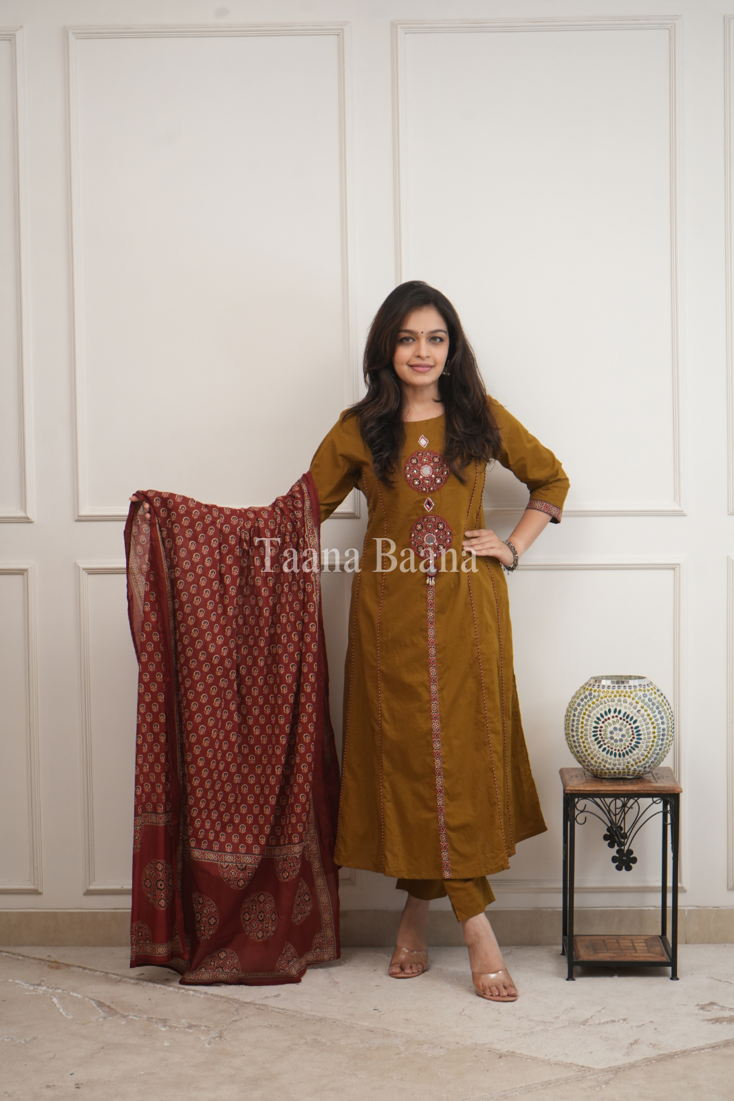 Dupatta Pant Set