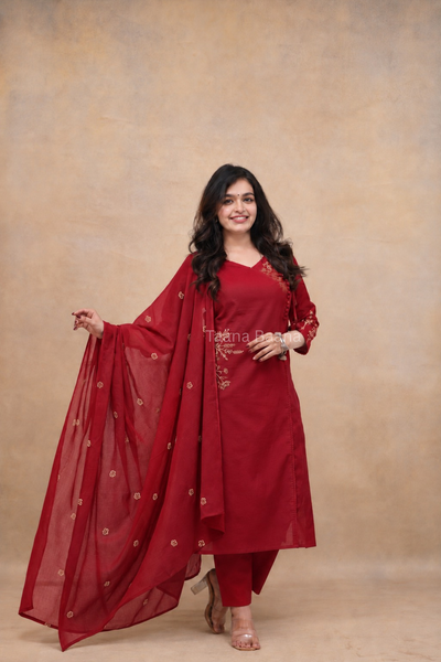 Dupatta Pant Set
