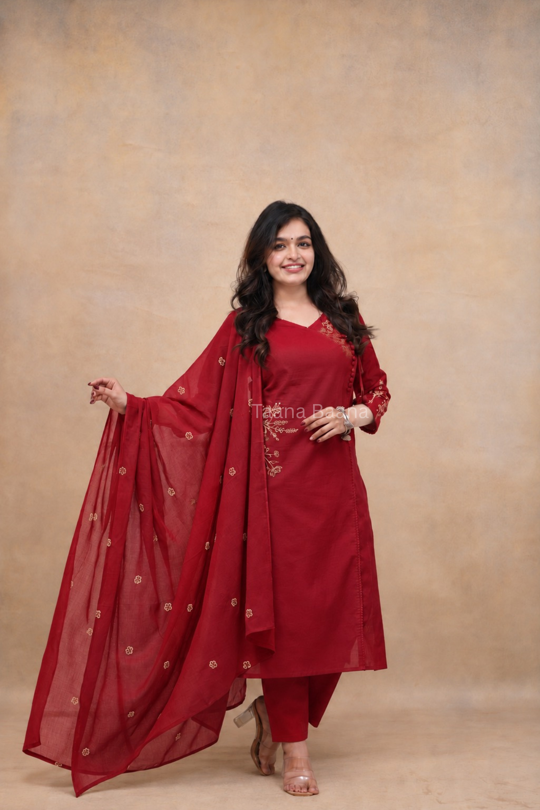 Dupatta Pant Set