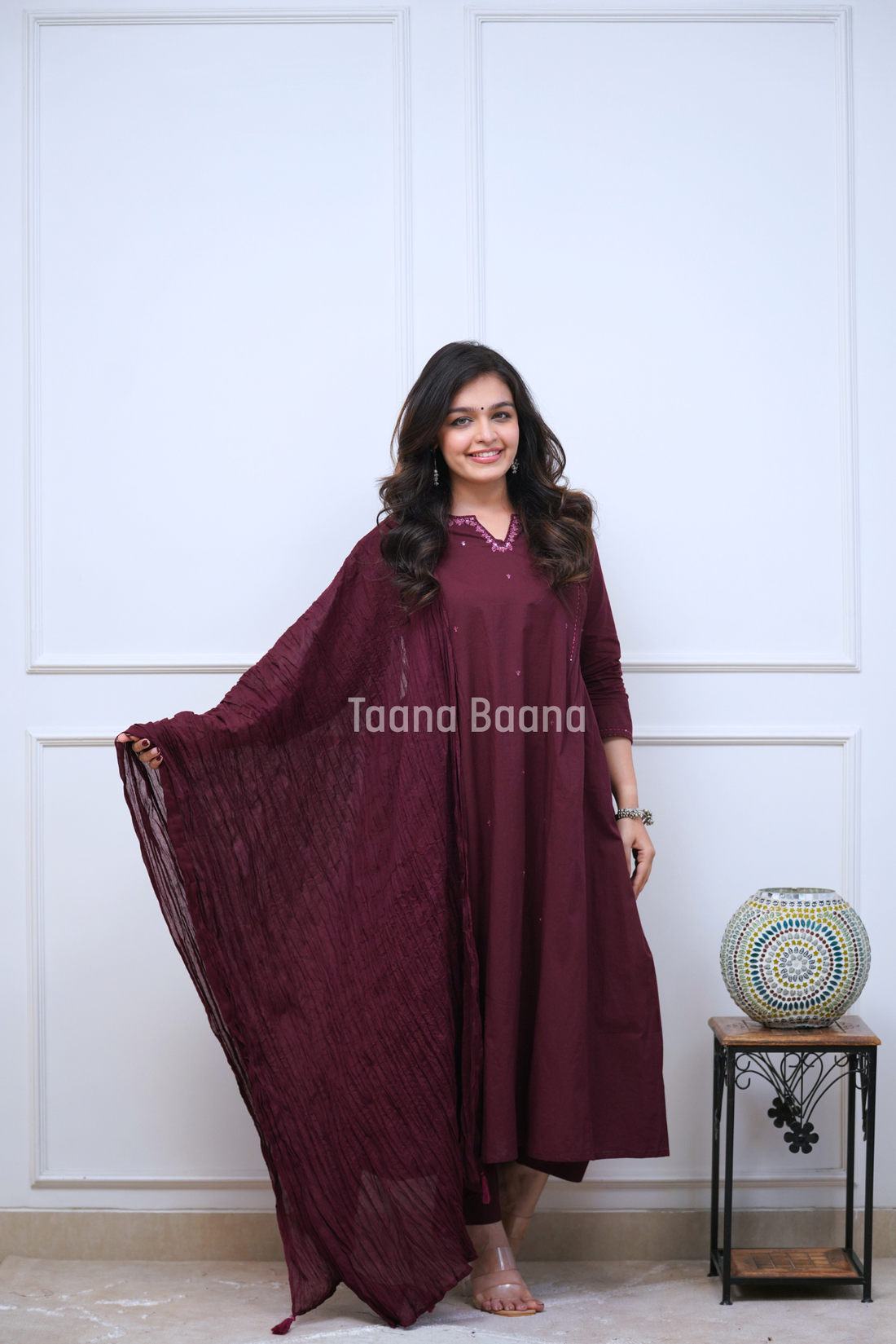 Dupatta Pant Set
