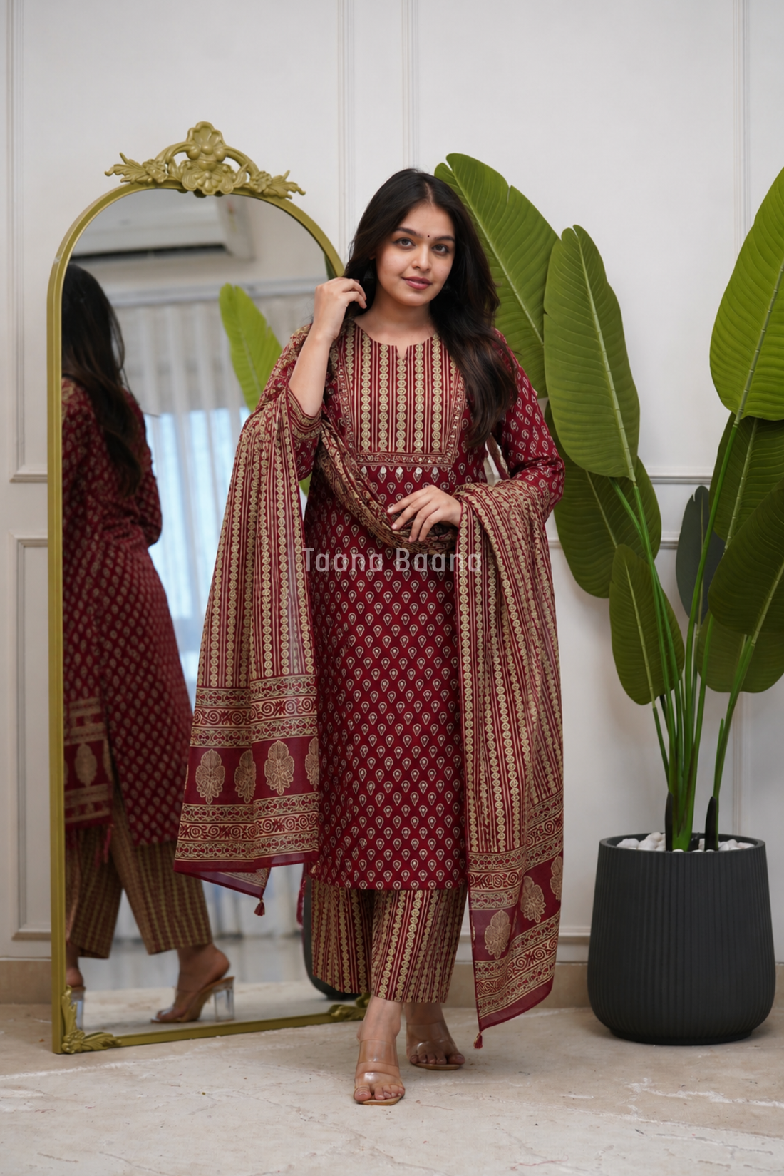 Dupatta Pant Set