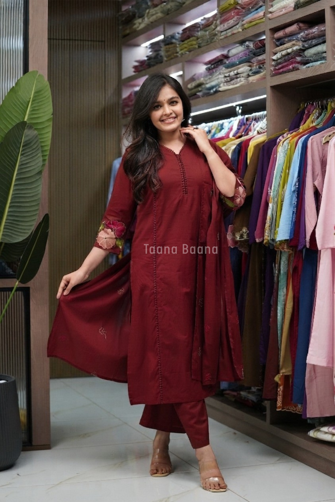 Dupatta Pant Set