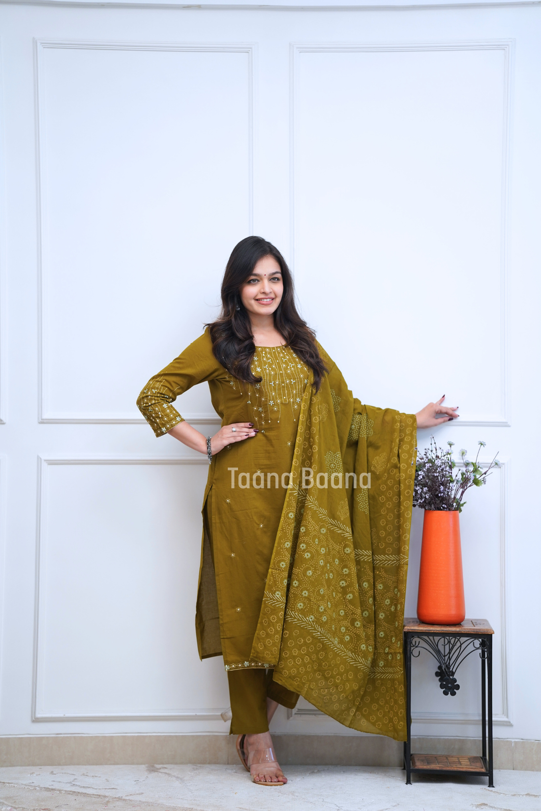 Dupatta Pant Set