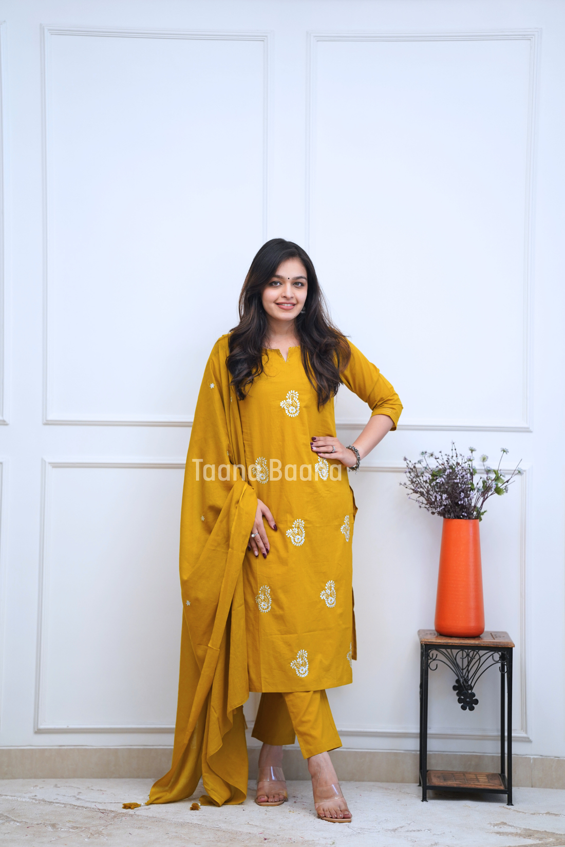 Dupatta Pant Set