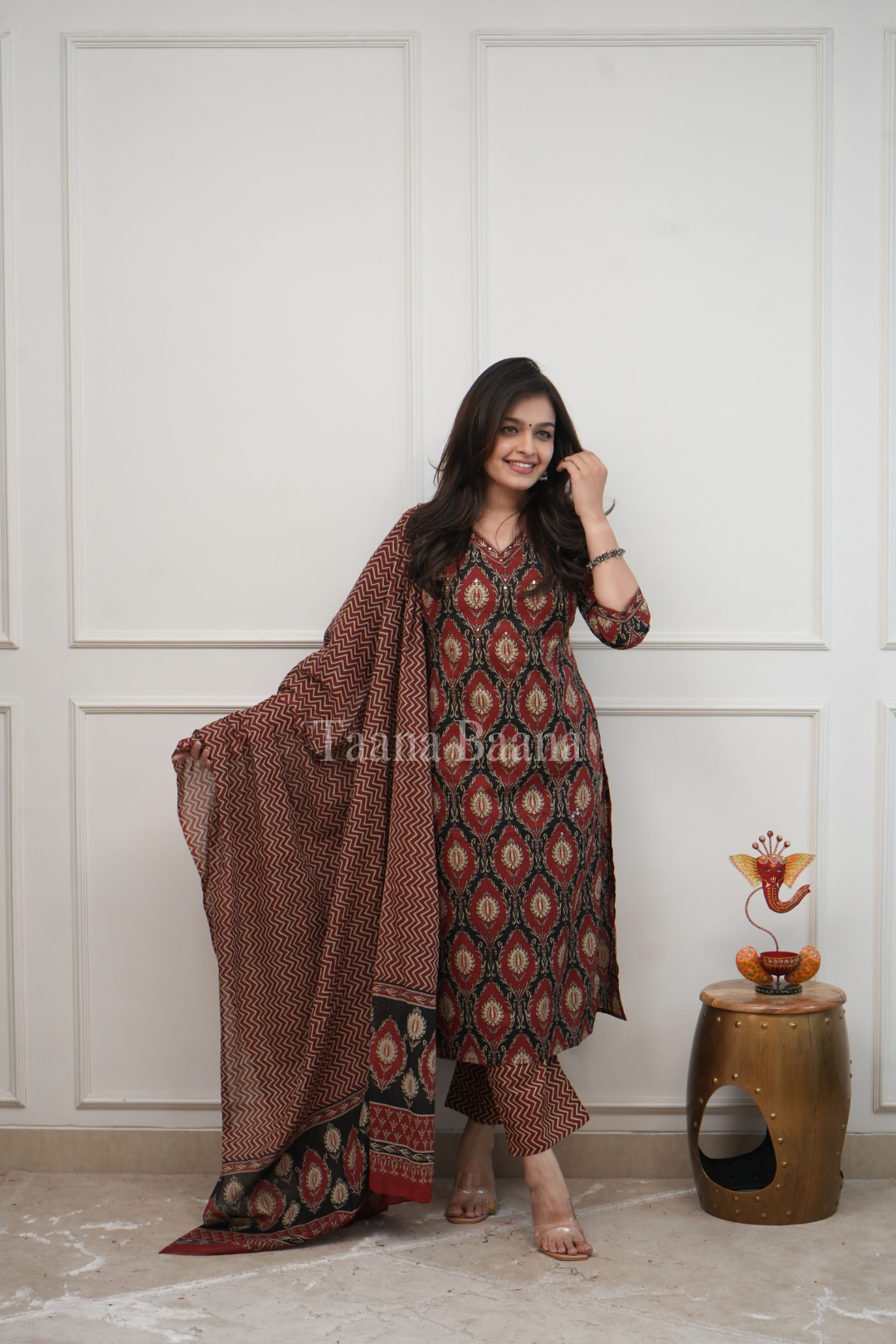 Dupatta Pant Set