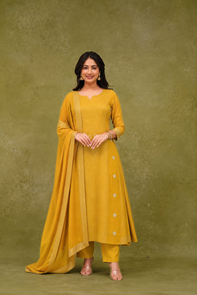 Anarkali Dupatta Set