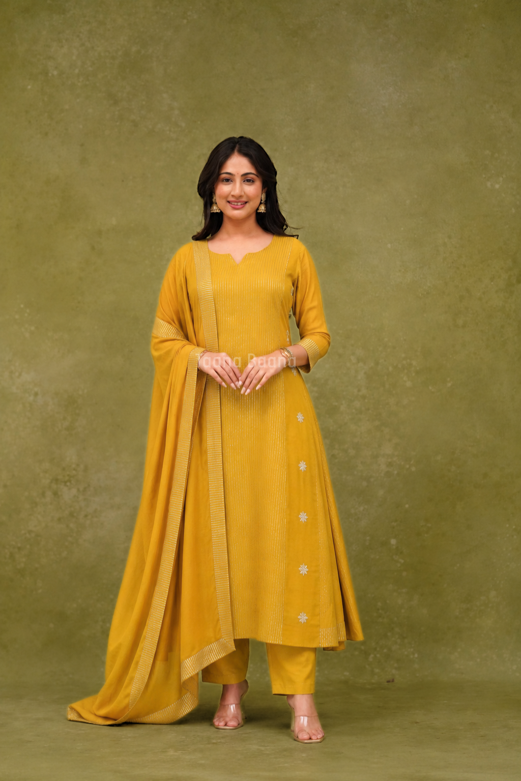 Anarkali Dupatta Set