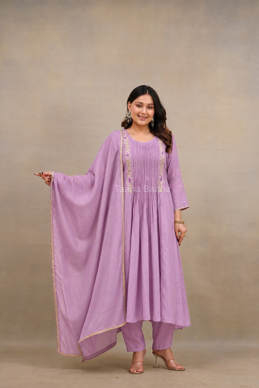 Anarkali Dupatta Set