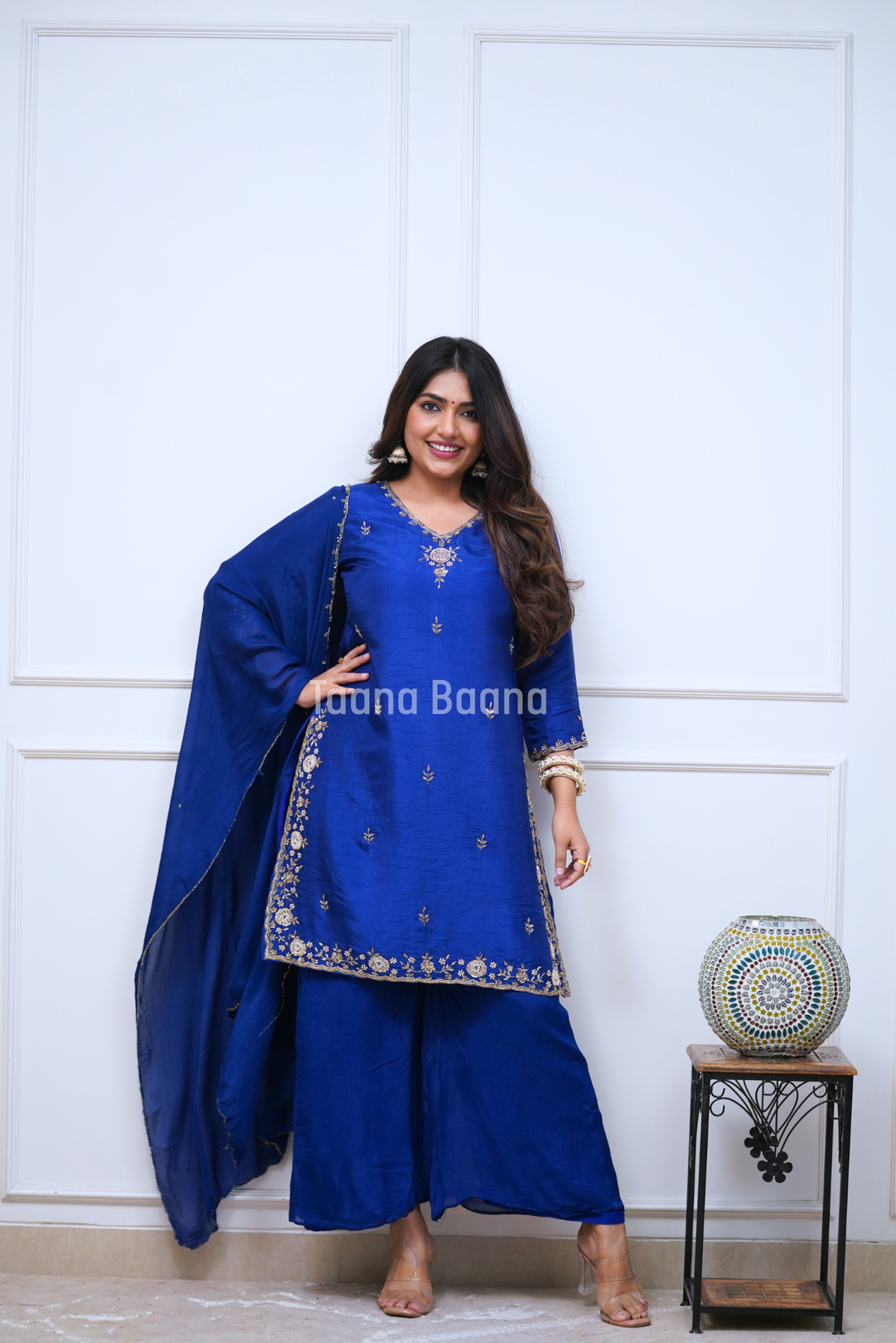 Dupatta Pant Set