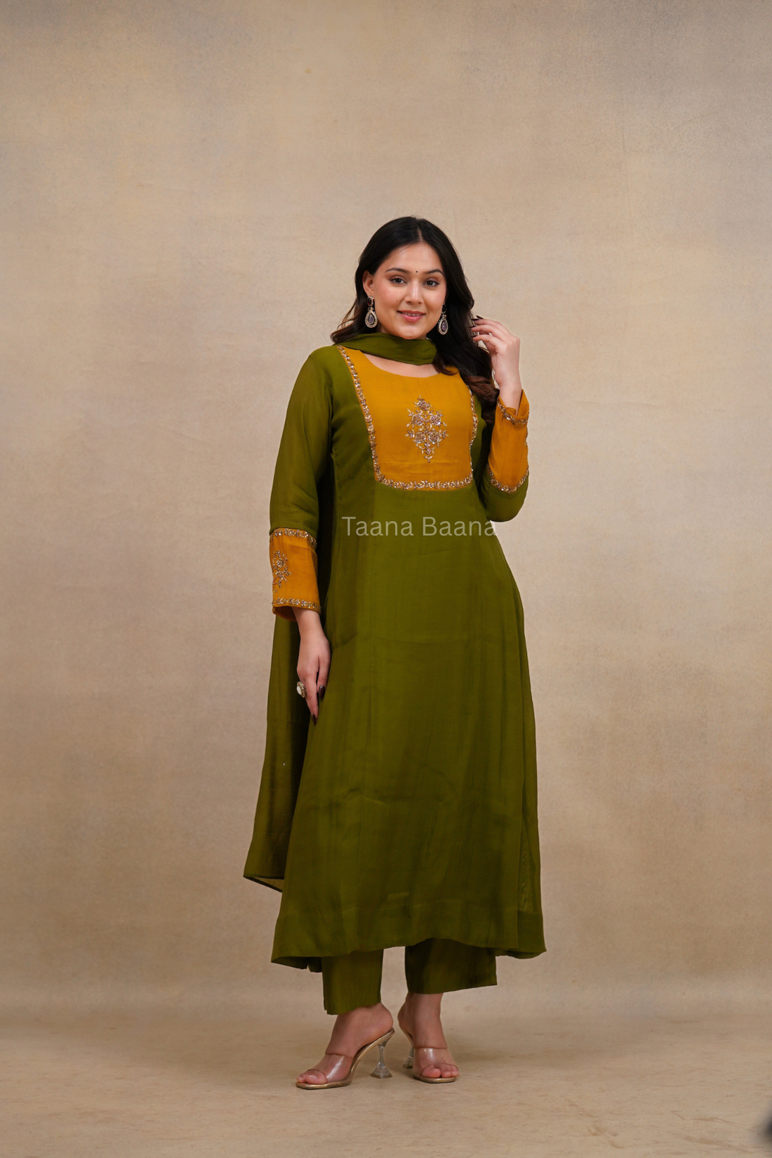 Dupatta Pant Set