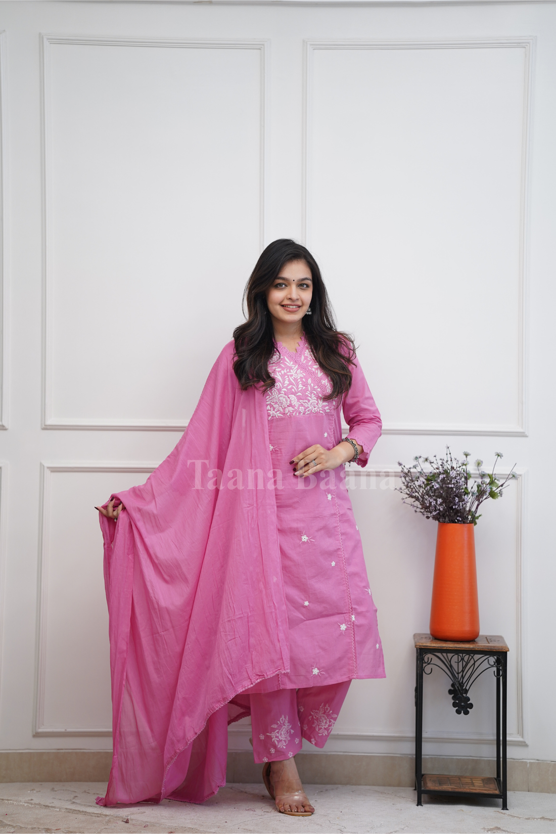 Dupatta Pant Set