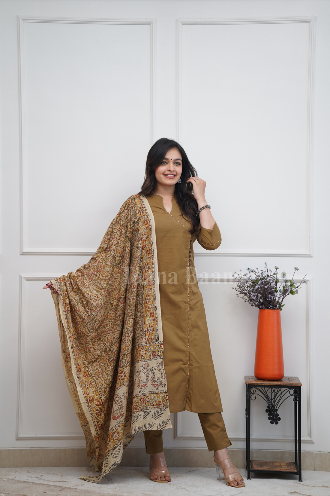 Dupatta Pant Set