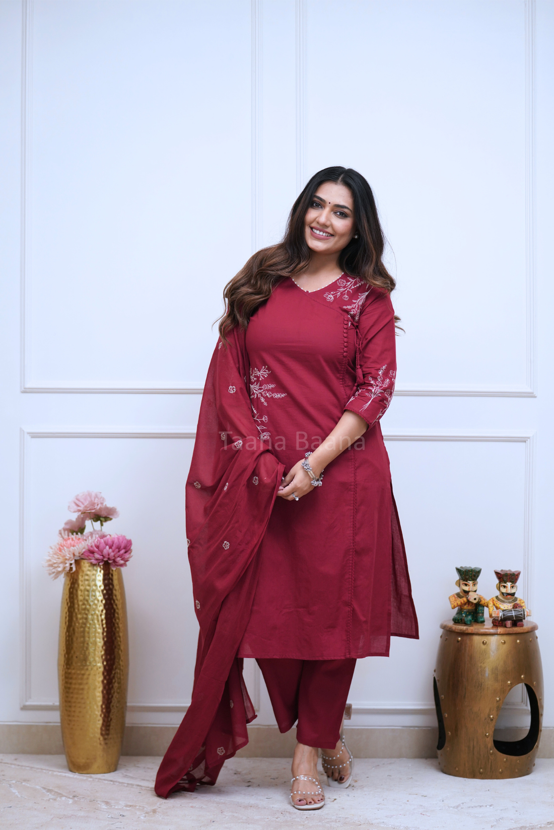 Dupatta Pant Set