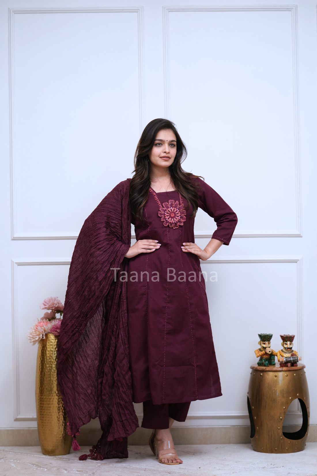 Dupatta Pant Set