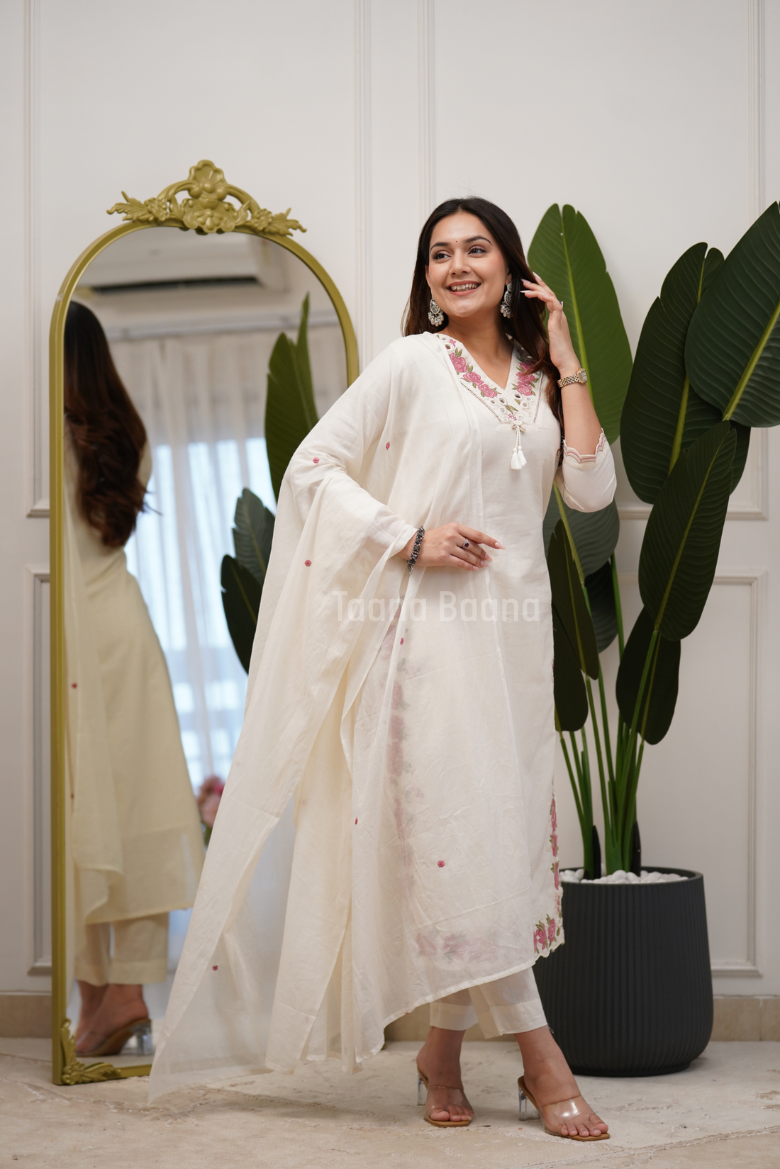 Dupatta Pant Set