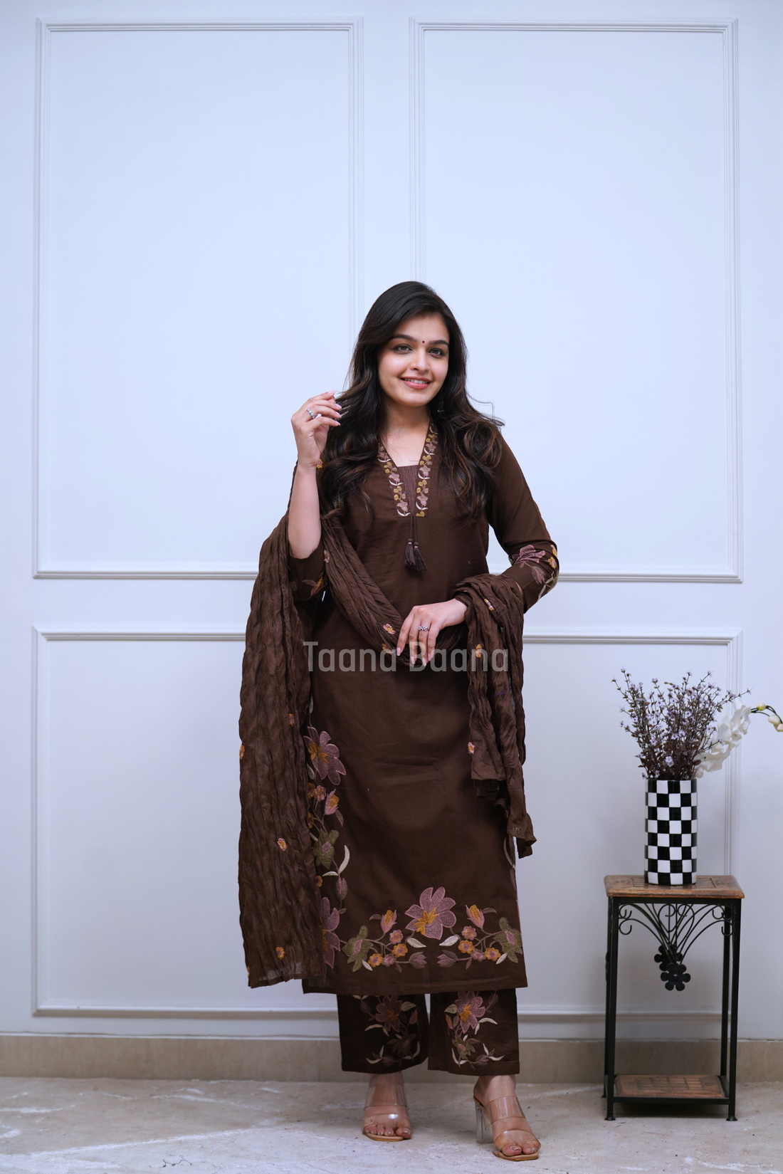 Dupatta Pant Set