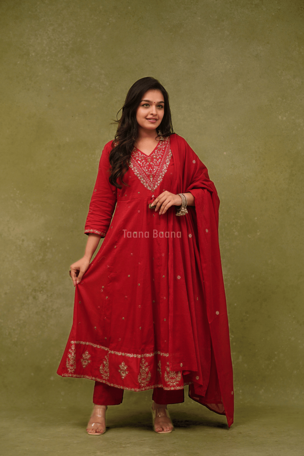 Anarkali Duppata Suit