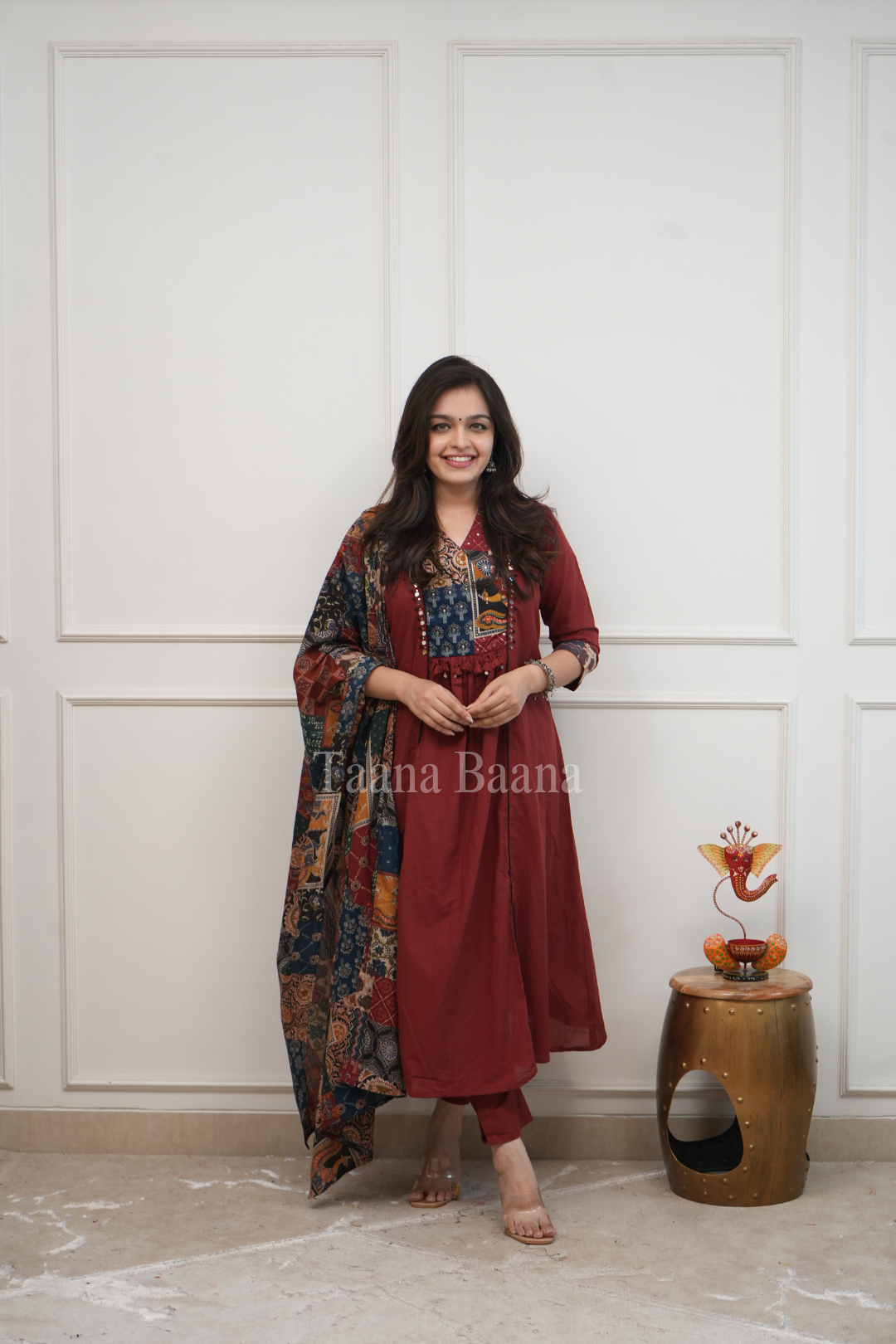 Dupatta Pant Set