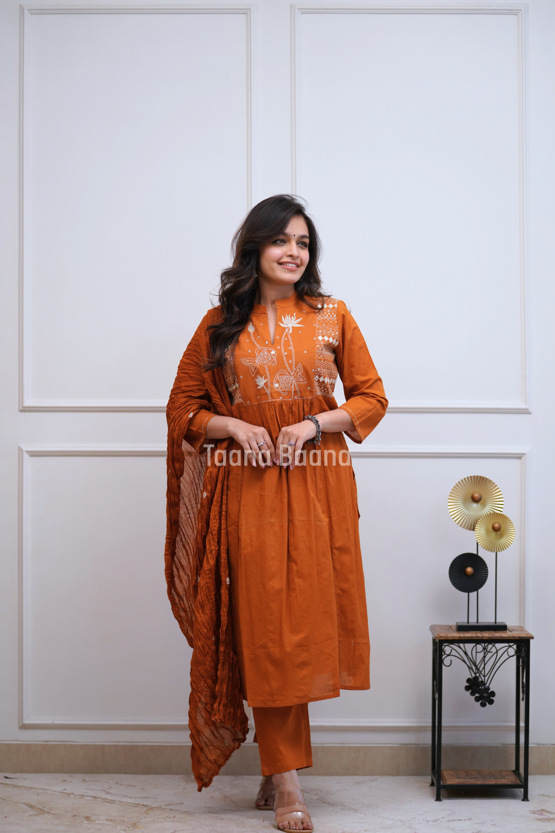Dupatta Pant Set