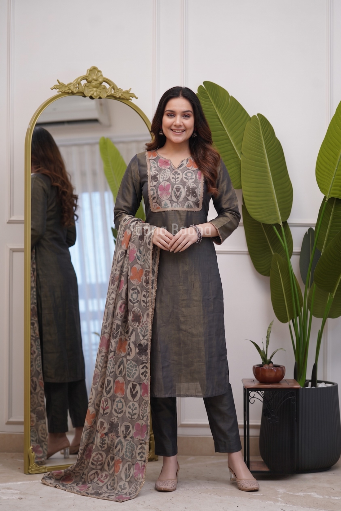Dupatta Pant Set