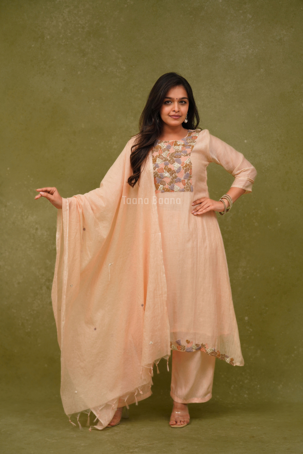 Dupatta Pant Set