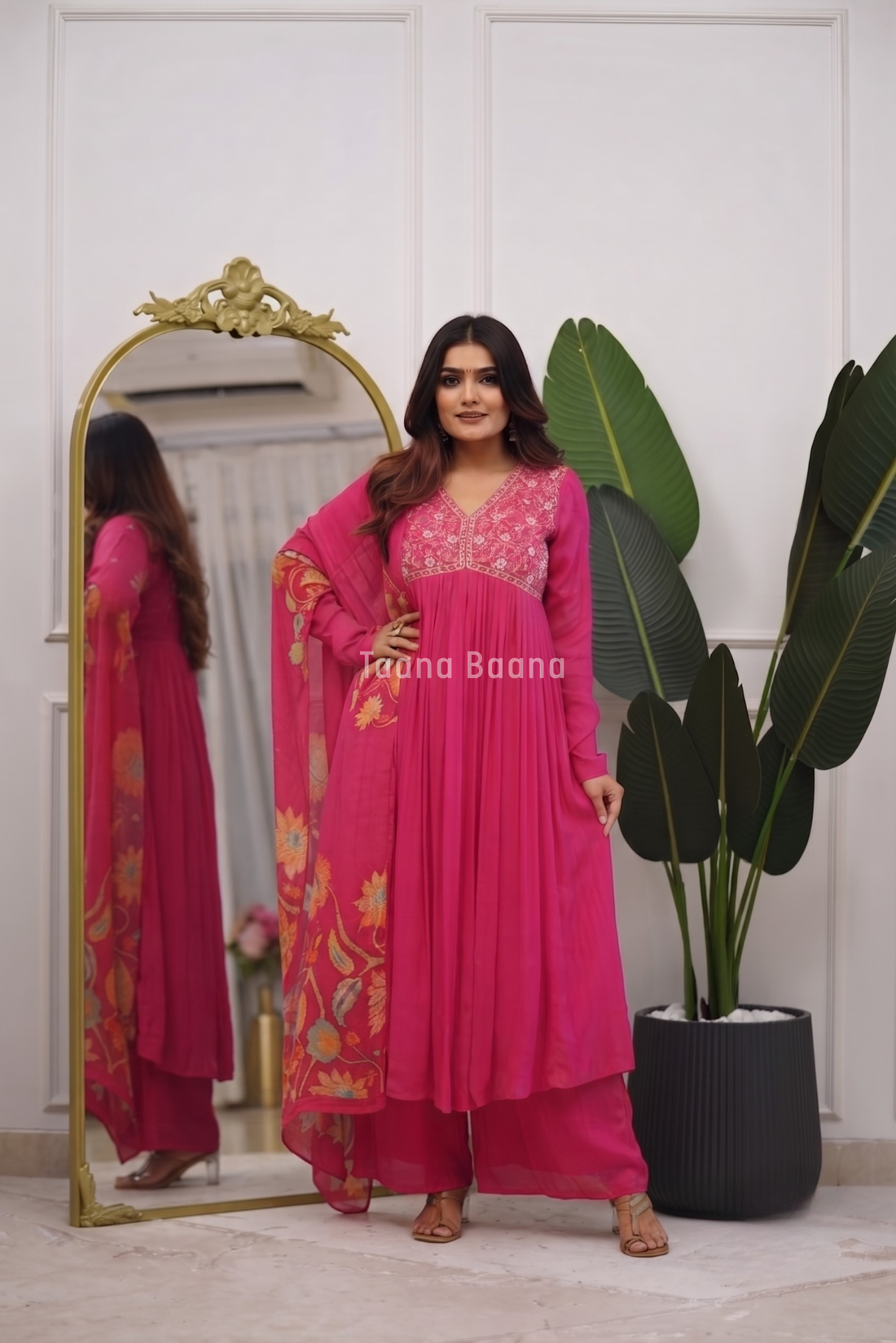 Dupatta Pant Set