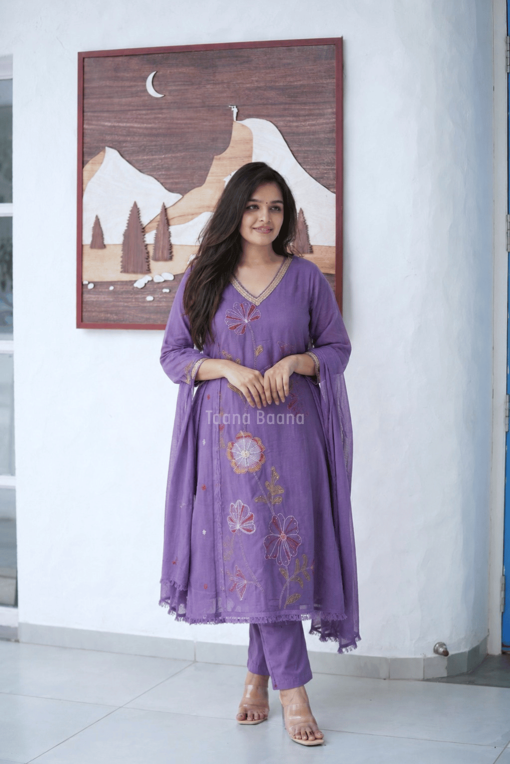 Dupatta Pant Set
